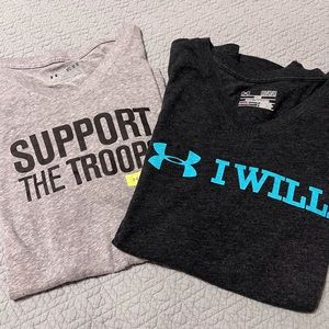 Under Armour Tees Bundle of 2